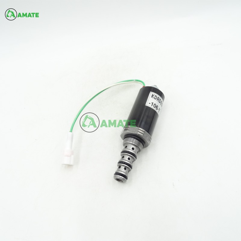 KDRDE5K-20-30C02-106-T Hydraulic Pump Solenoid Valve for SK220